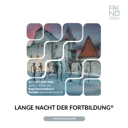 Programmfolder Lange Nacht der Fortbildung 2026